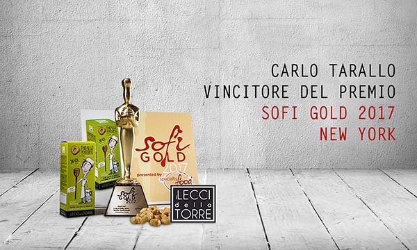 Carlo Tarallo: premiato come miglior Snack Salato nei Sofi Awards USA 2017